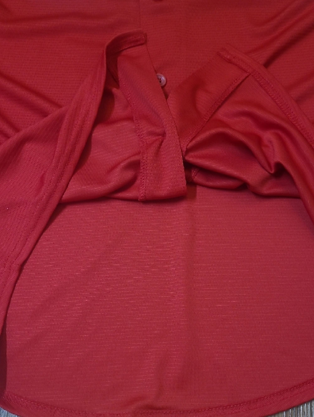 Nike Red‎ Boston 'RED SOX' Button-Front Baseball Jersey - Picture 6 of 16